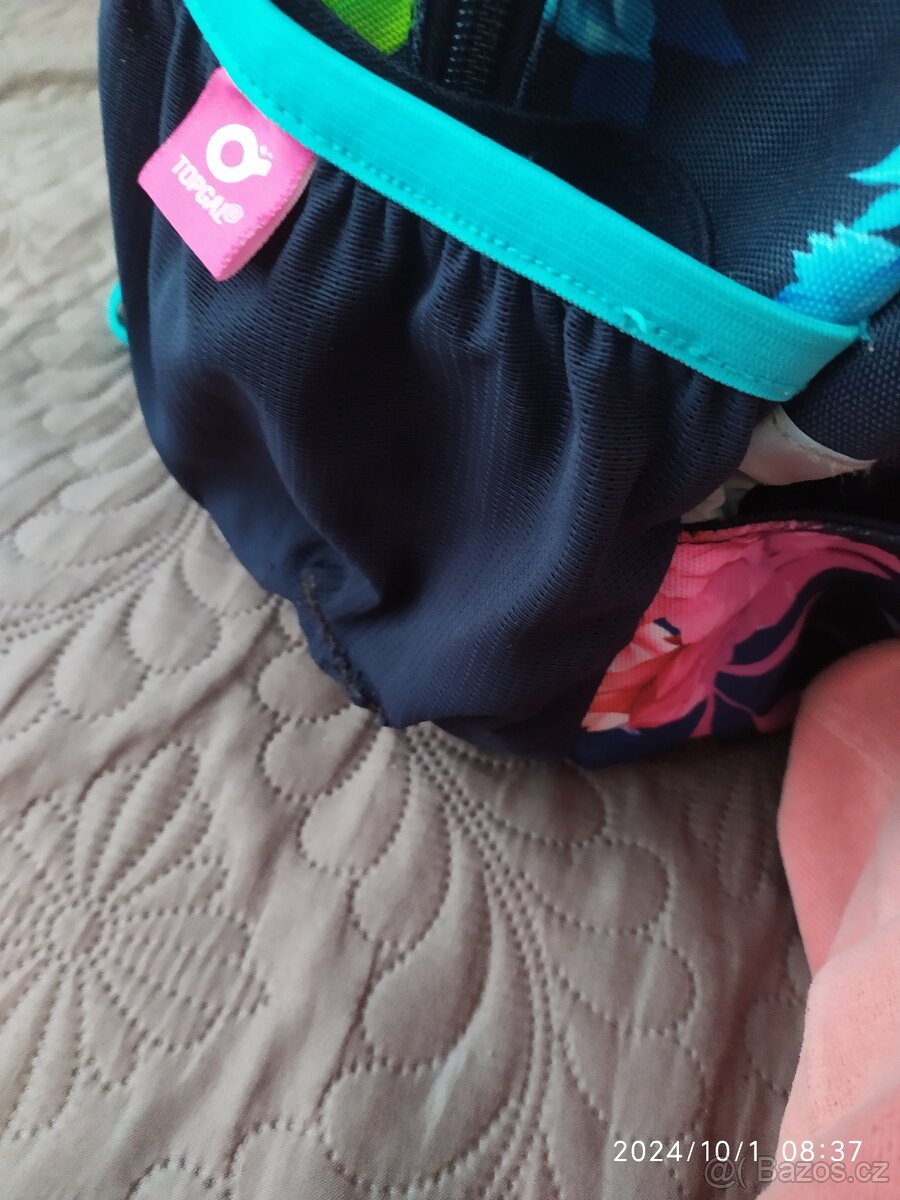 Školní batoh s květinami Topgal - 5