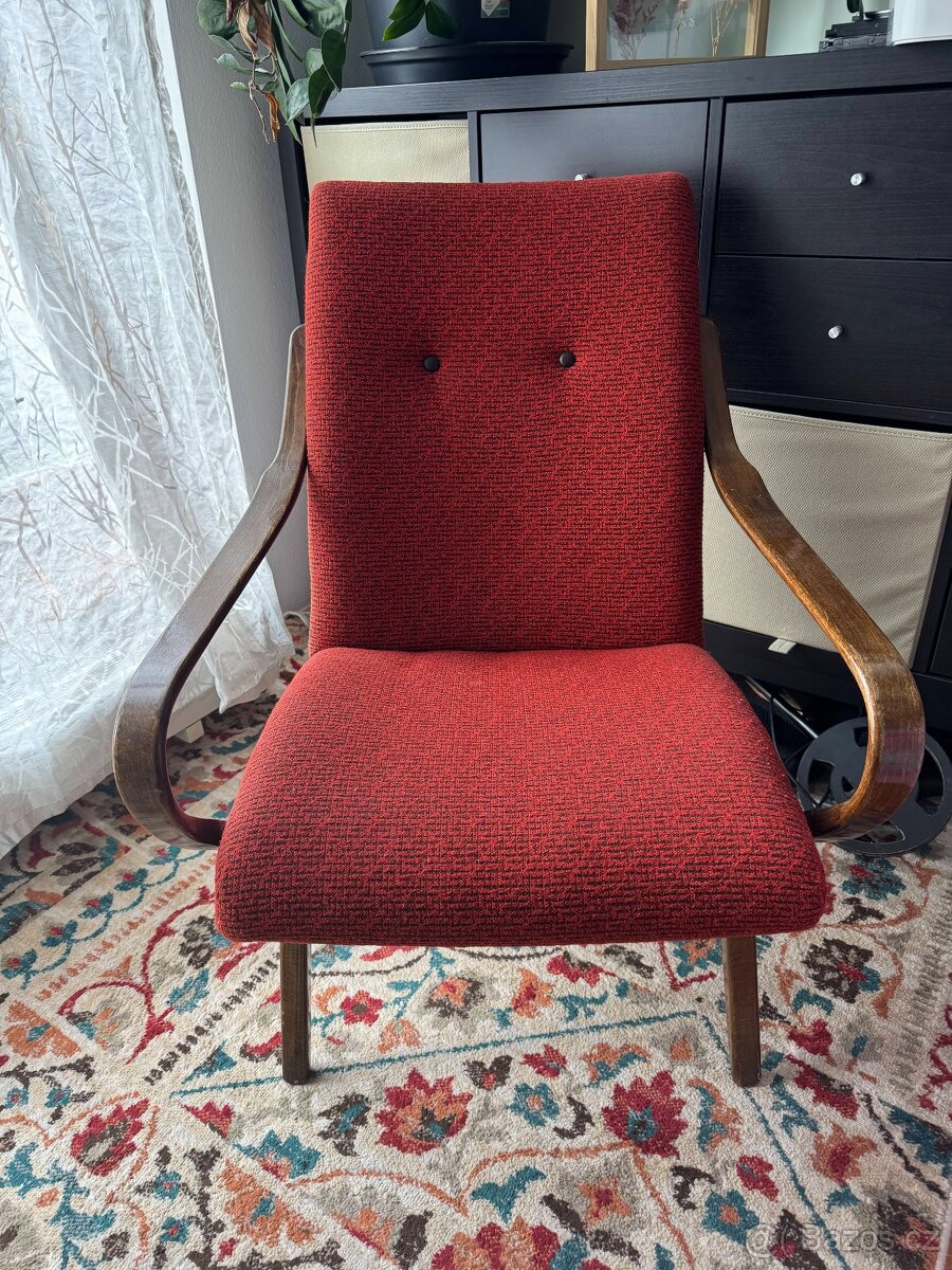 2x Retro křesla JITONA - perfektní stav - 5