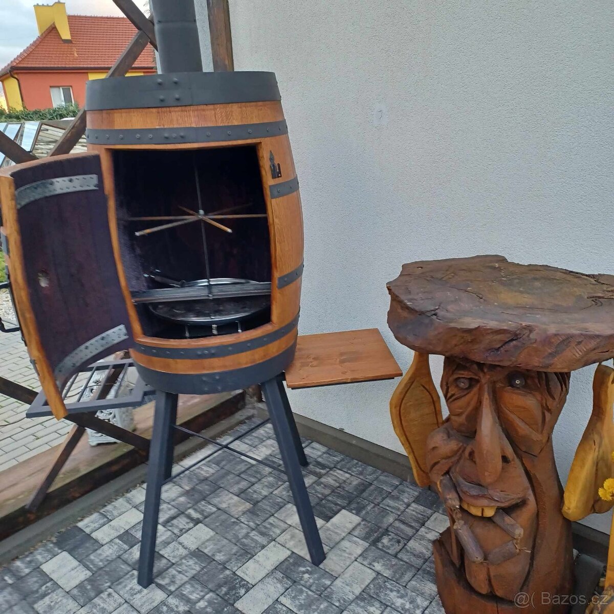 Udírna z dubového sudu - 5