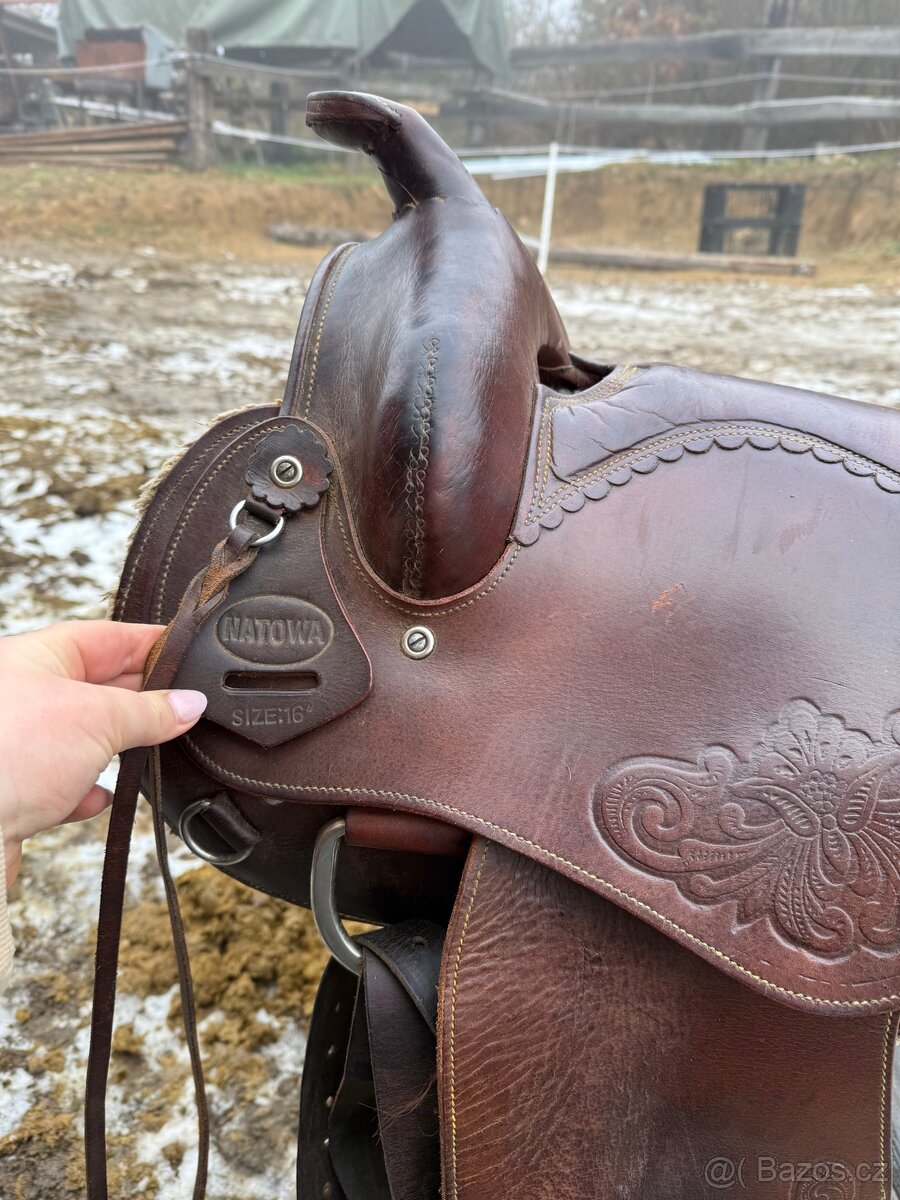 Westernové sedlo Natowa - 5