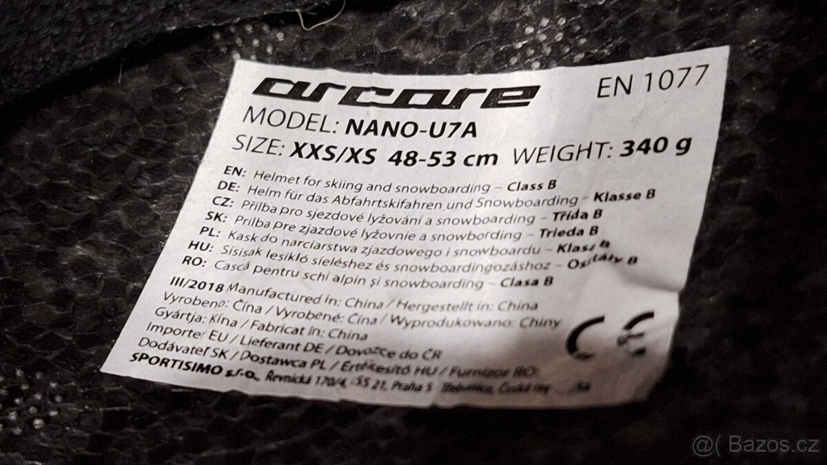 Dětská lyžařská helma Arcore XXS/XS 48-53cm - 5