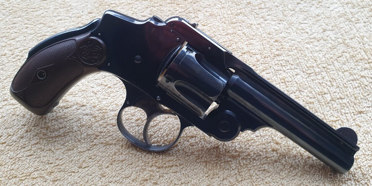 Historický revolver Smith&Wesson cal.38CFDA Hammerless - 5