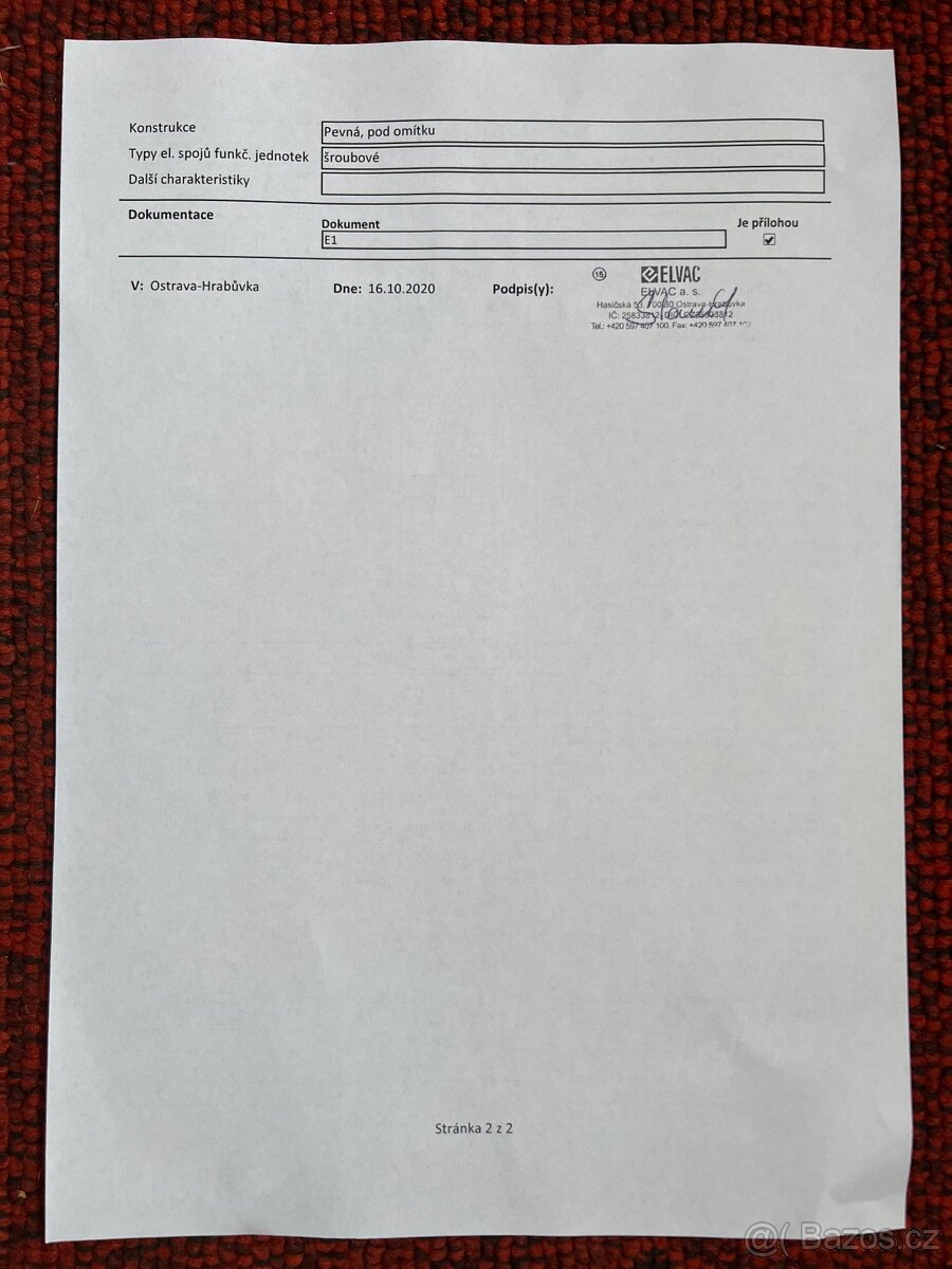 Elektro rozvaděč na RD s protipožární ochranou - 5