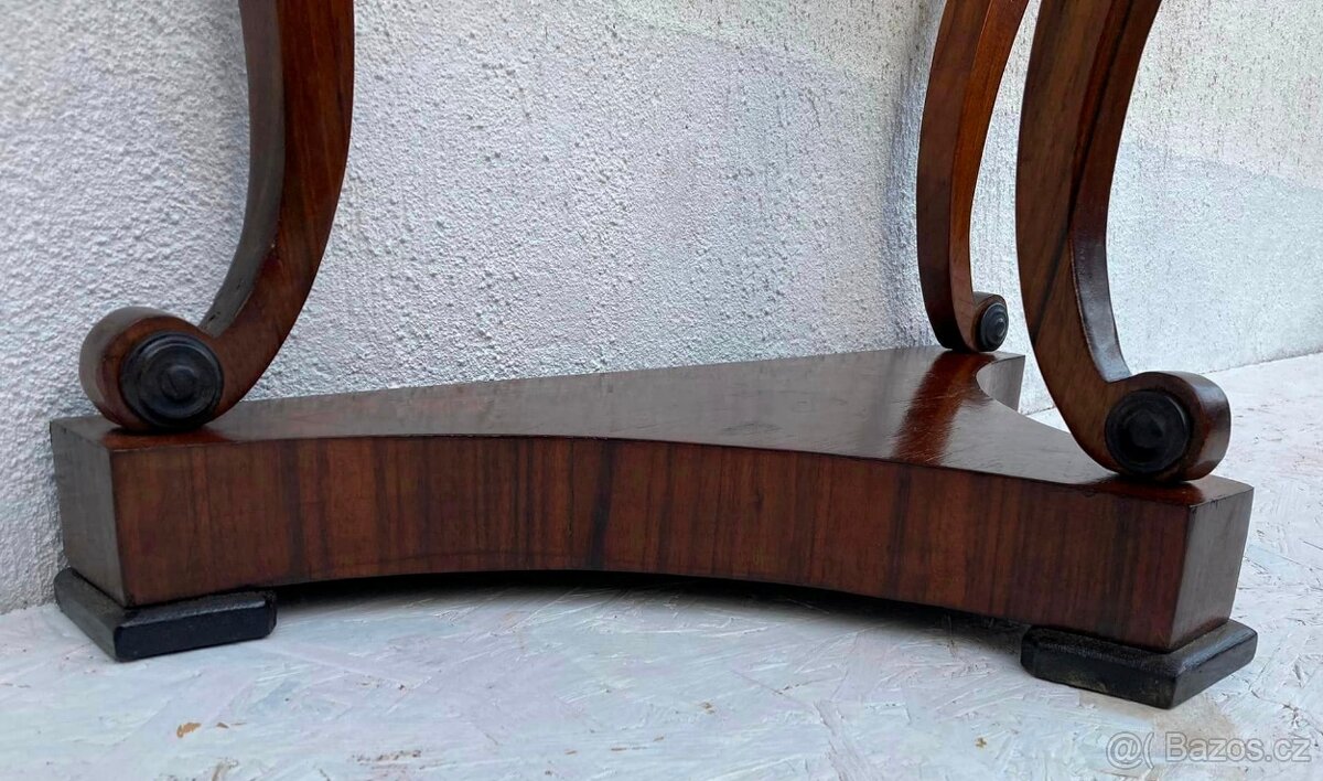 Biedermeier konzolový stolík - 02 - 5