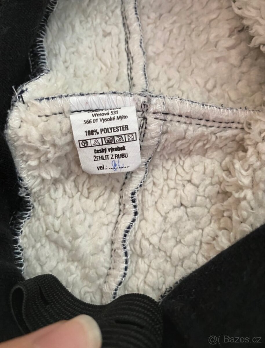 Dětské zateplené softshellové kalhoty vel.86 - 5