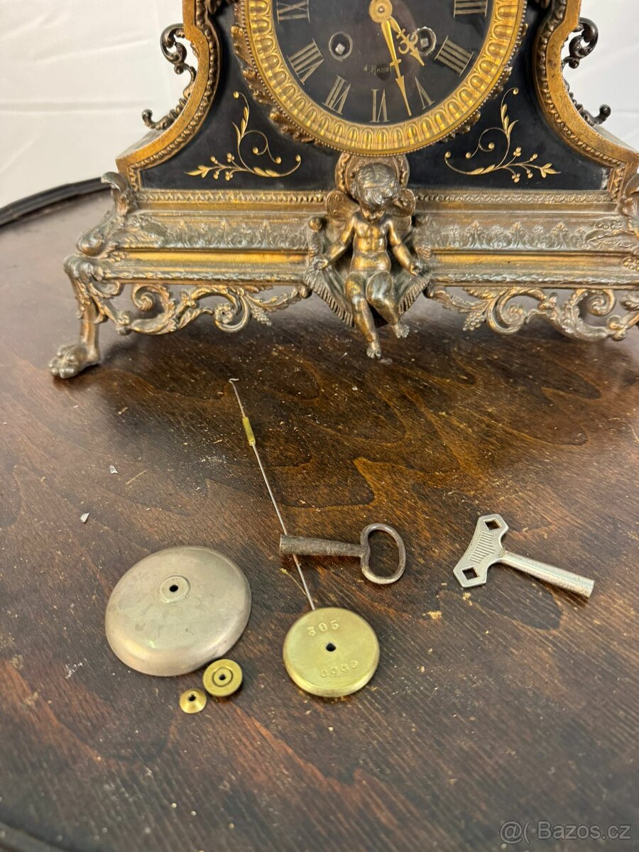 Bronzové hodiny (135010) - 5