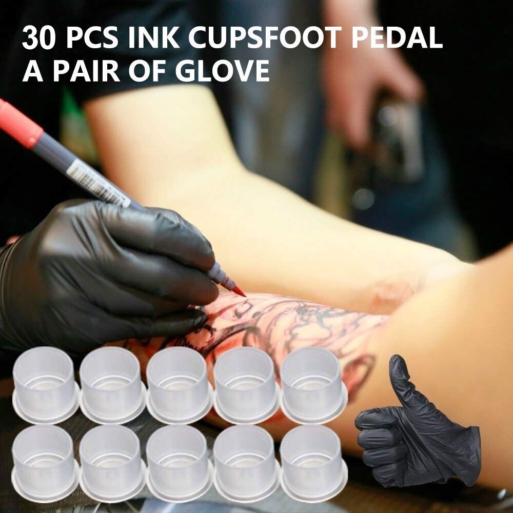 KOMPLETNÍ TETOVACÍ SADA TATTOO SET ROTAČNÍ STROJEK - 5