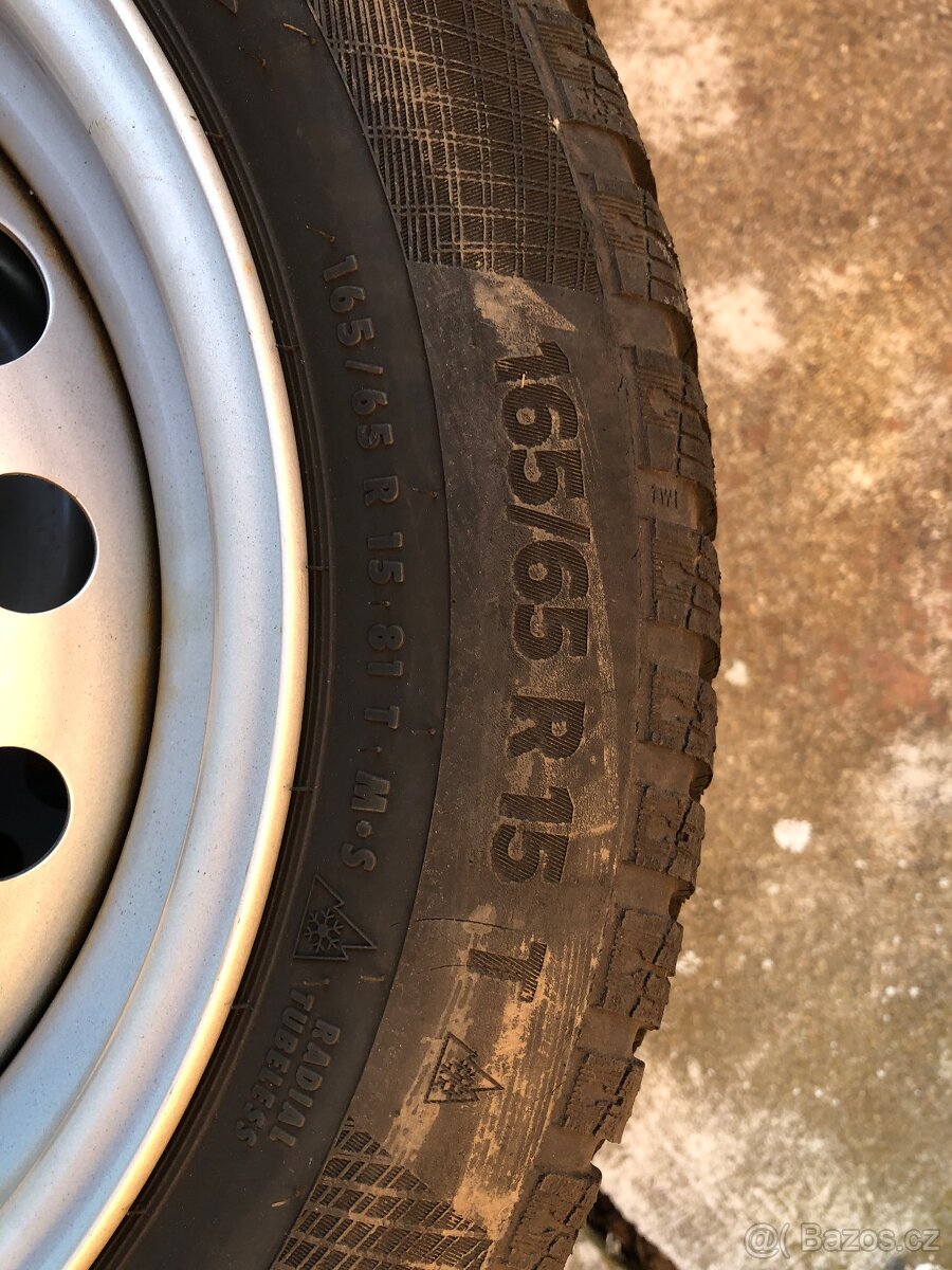 Zimní pneu kola Smart Fortwo 165/65/15 - 5