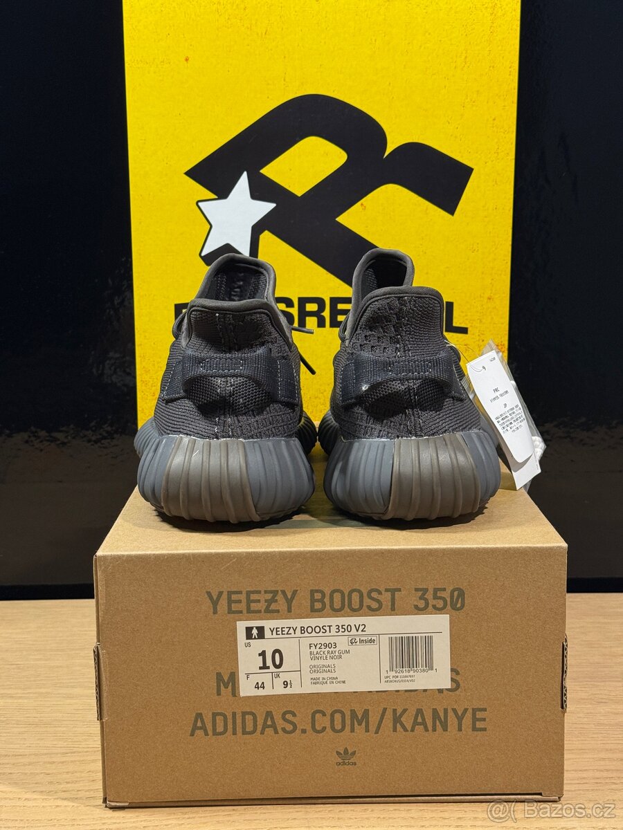 Adidas Yeezy boost 350 v2 black ray gum - 5