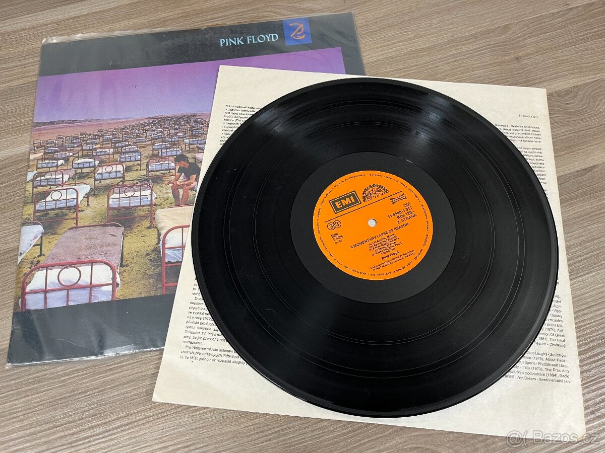 LP PINK FLOYD - A MOMENTARY LAPSE OF REASON - 5