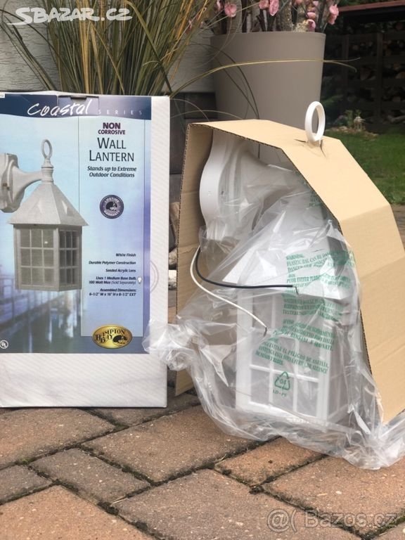 AKCE - Zahradní - venkovní světlo - lucerna-top cena 99 kč - 5