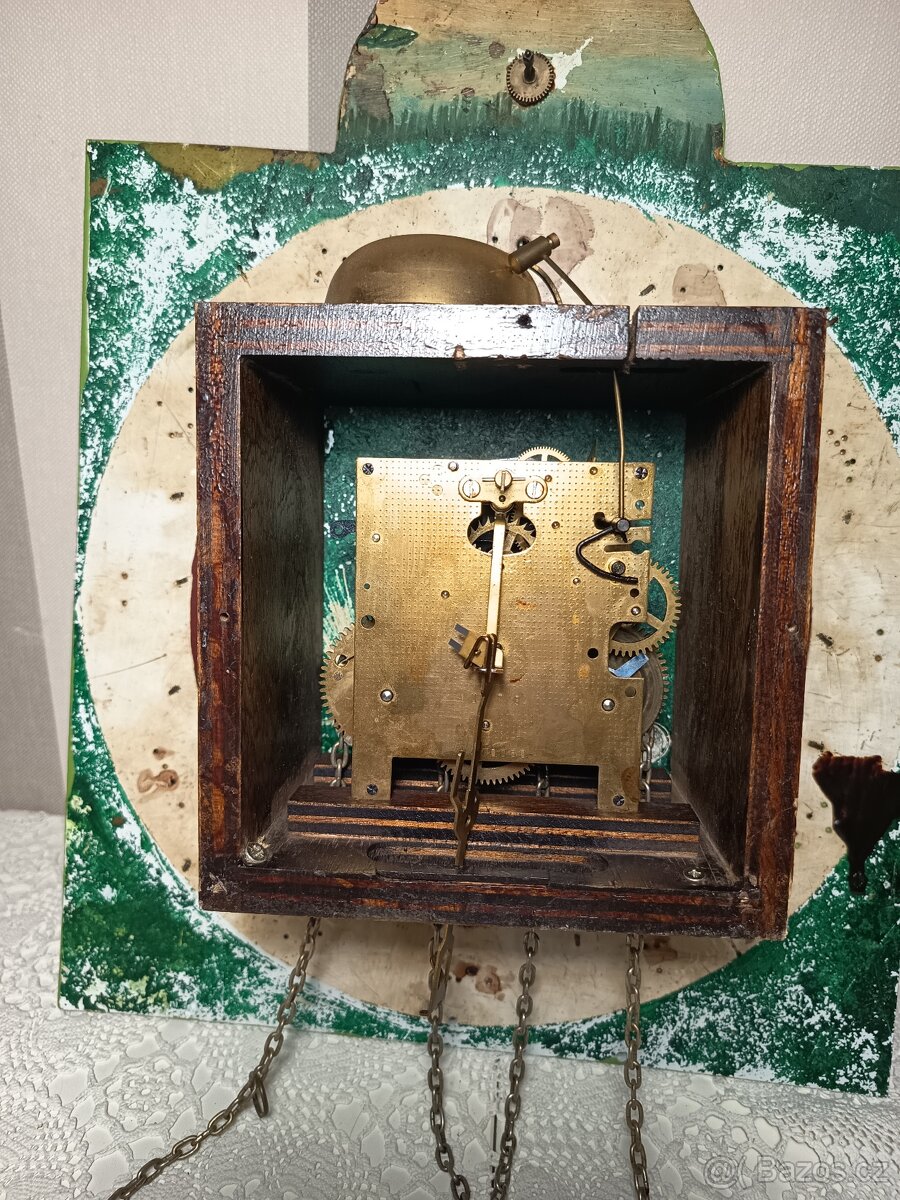 Velké nástěnné kyvadlové hodiny - 5