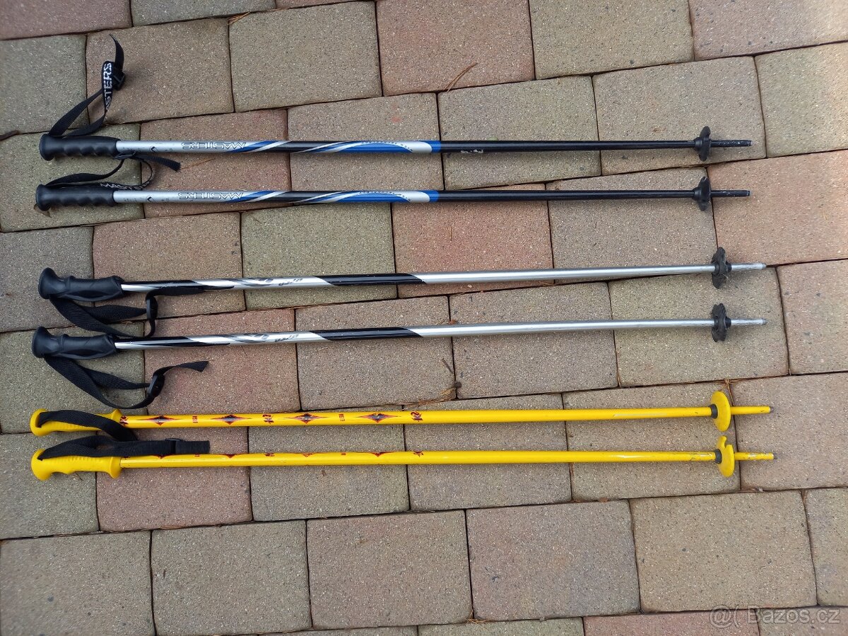 Lyže HEAD XRC 360, 170cm, boty, hole - 5