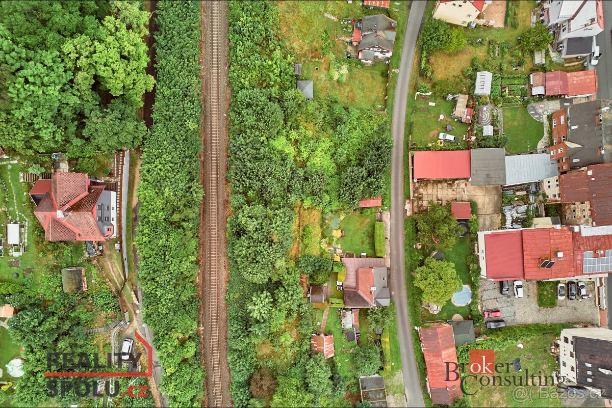 Prodej, pozemky/zahrada, 1018 m2, Zadní, Kraslice, Sokolov [ - 5