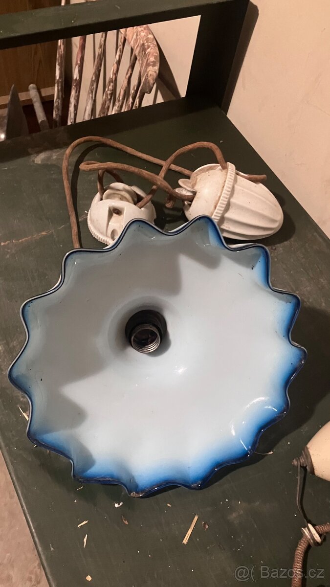 Retro lustr - svítidlo - 5