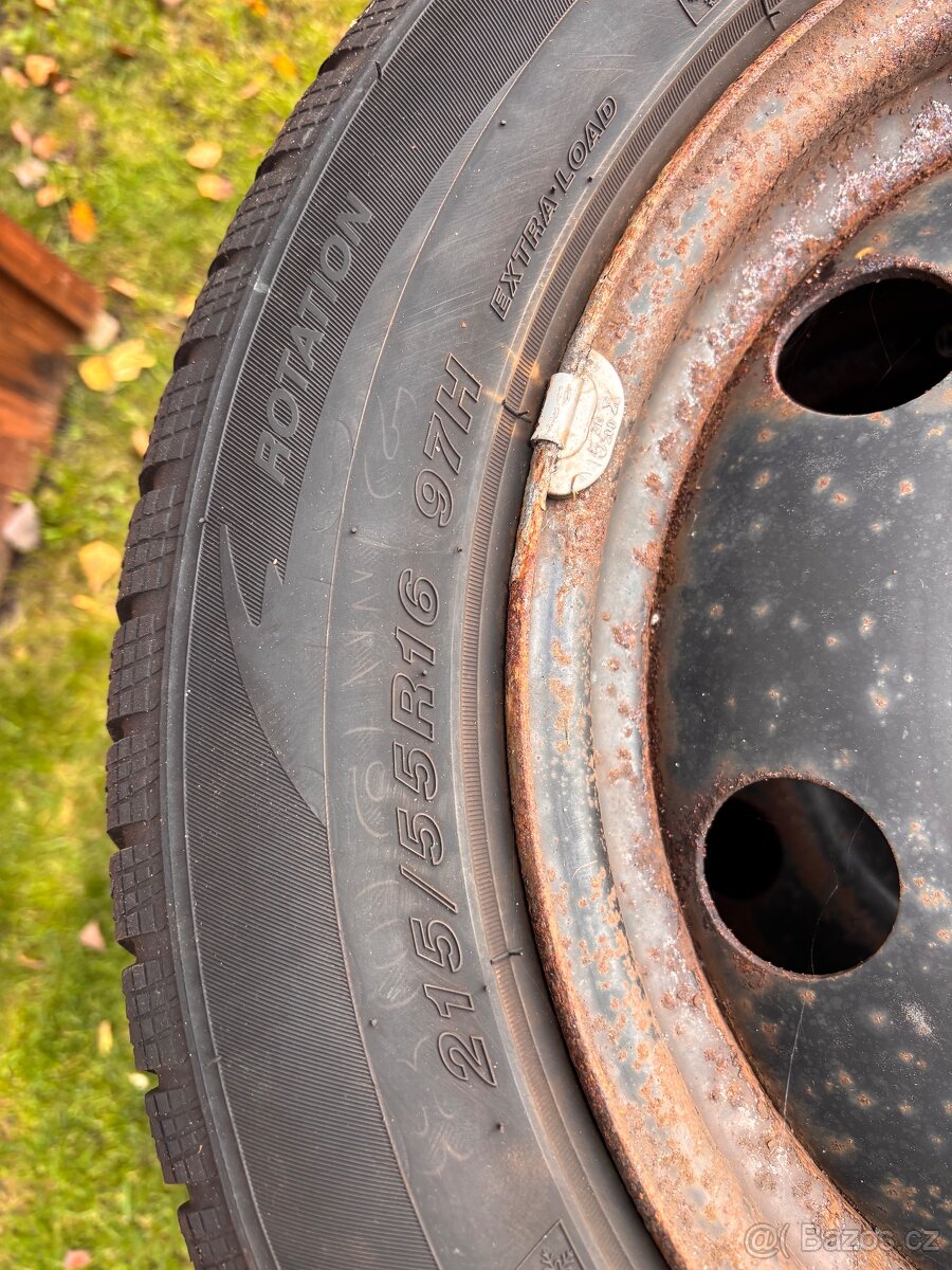 Zimní pneu+disky - 5