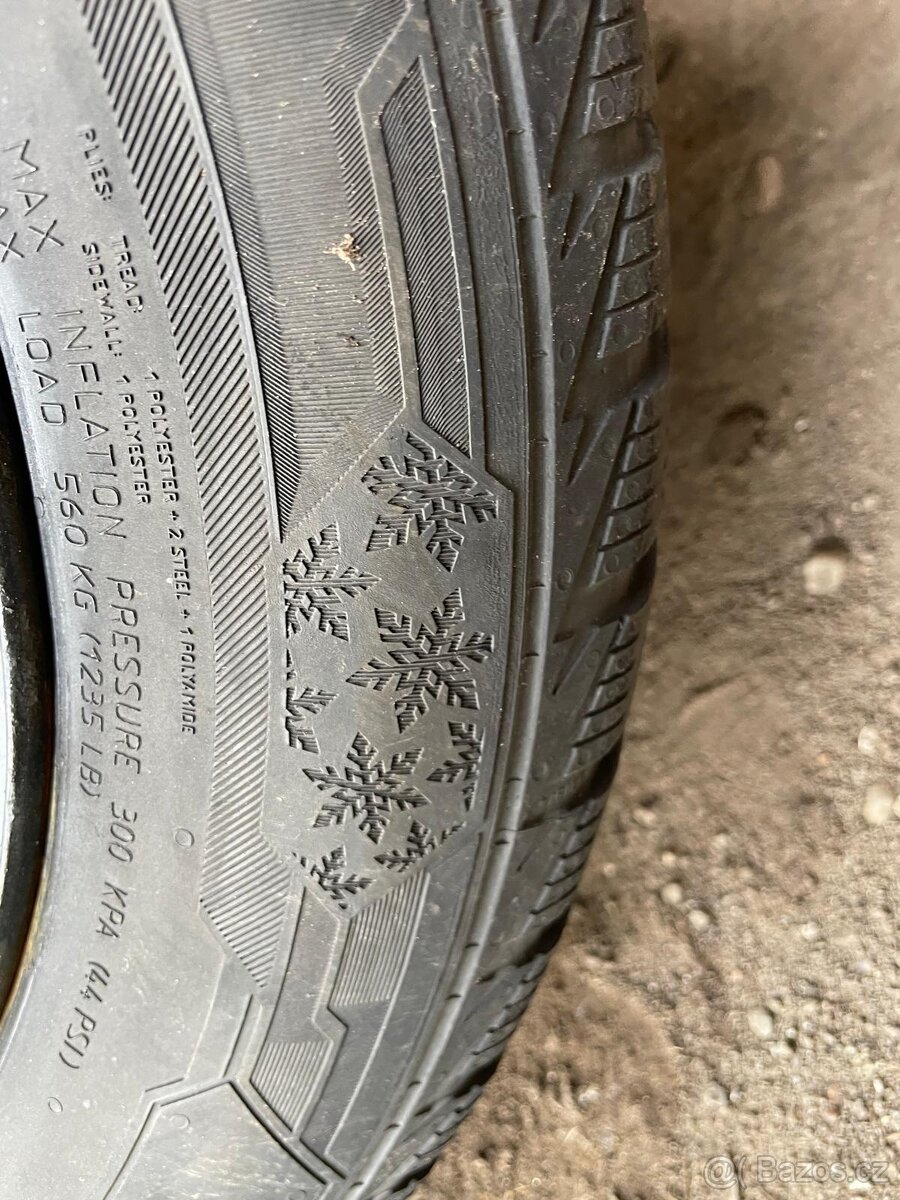 Plechová kola 15'' se zimní pneu Polaris 5 - Dacia Sandero - 5