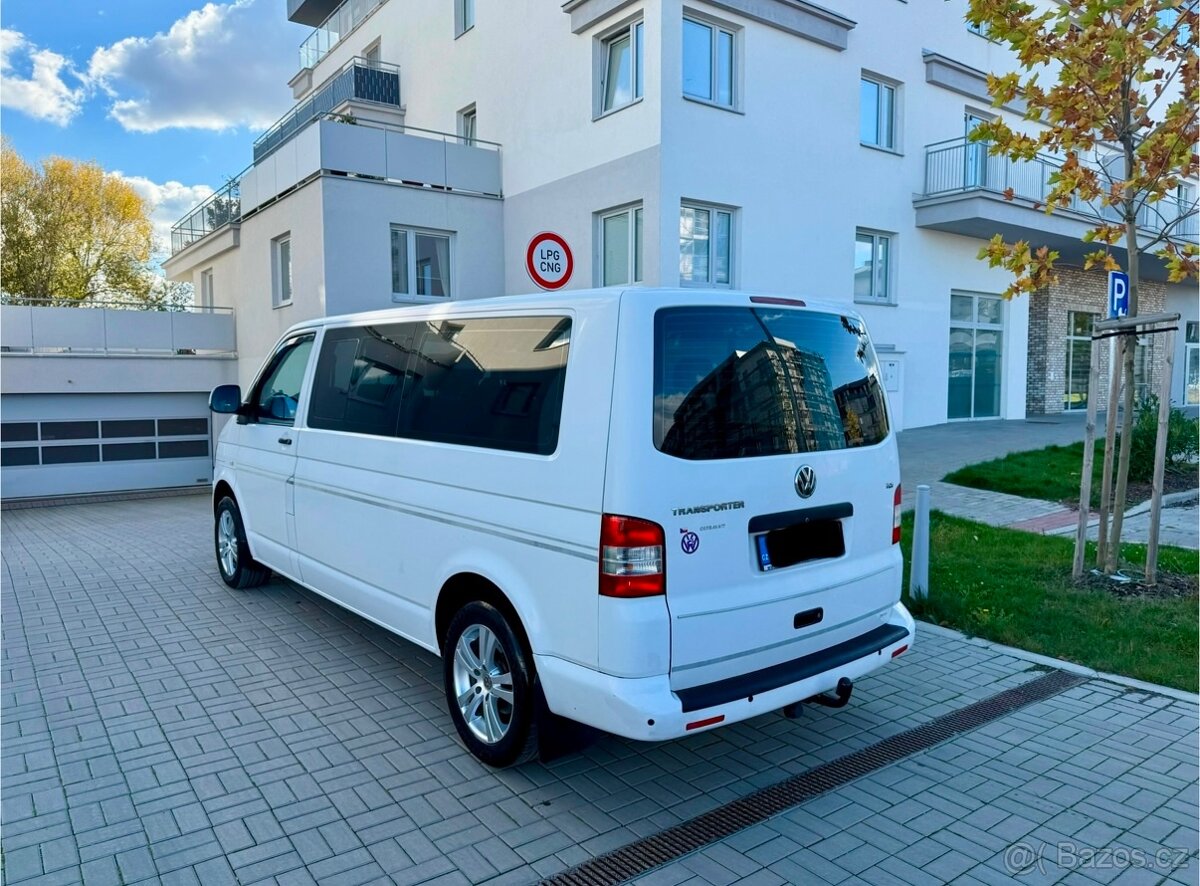 Vw Caravelle 2.0 TDi 103Kw 9-míst long 2011, pěkný stav - 5