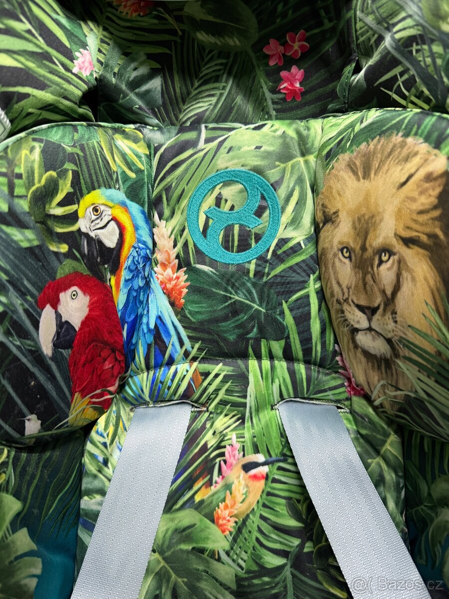 V ZÁRUCE dvojkombinace kočárek Moon PIÚ + vajíčko cybex - 5