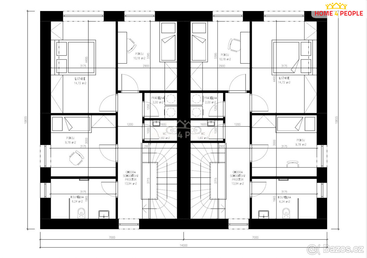 RD 4+kk ve Zlíně Nivy s park. stáním, terasou a zahradou - 5