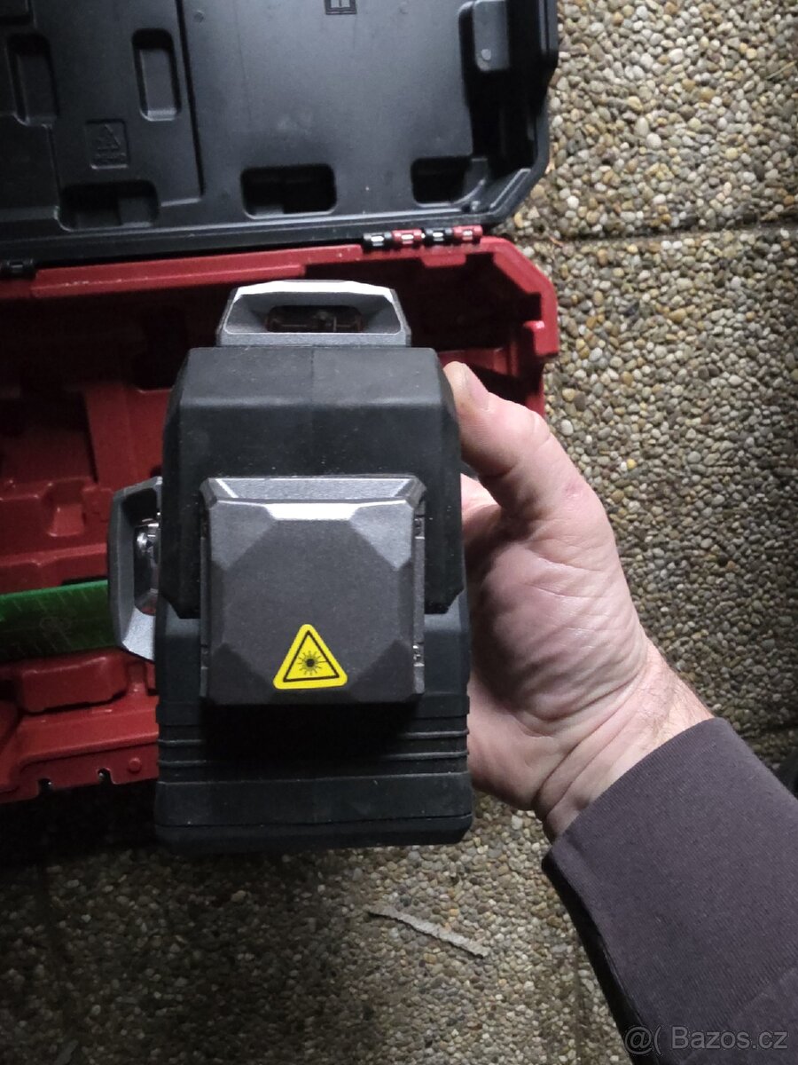 Laser 3 x 360 zelený Parkside performance - 5