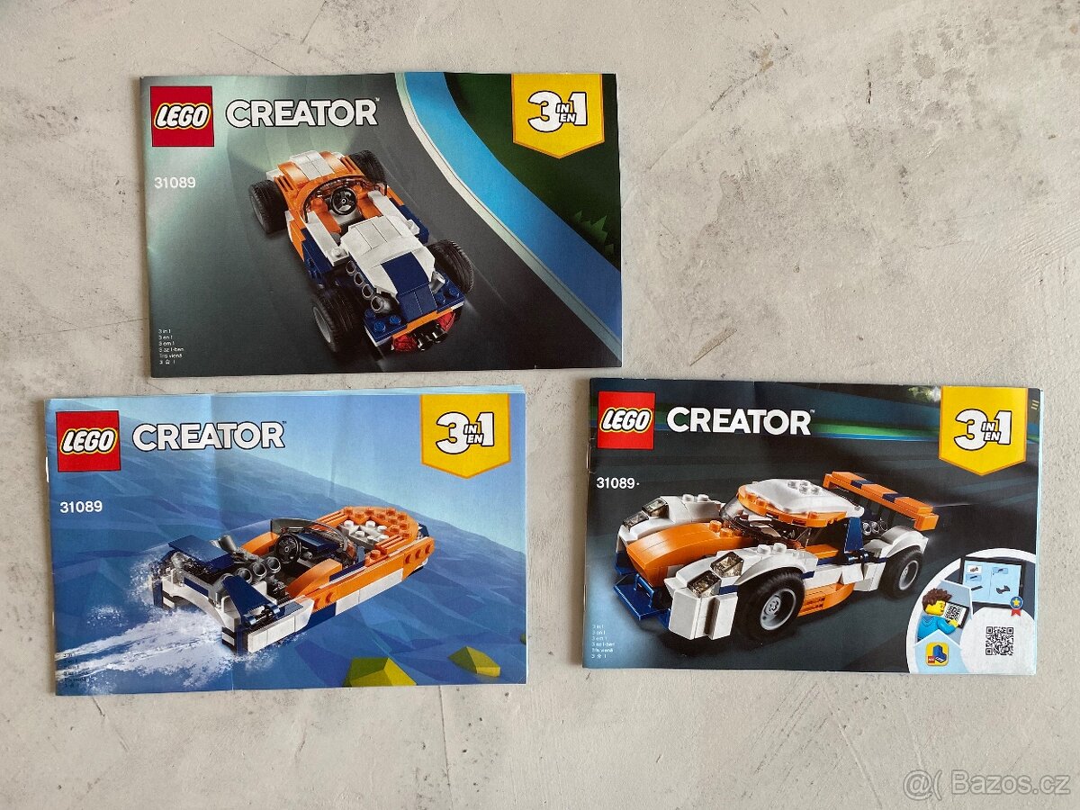 Lego Creator 31089 - Zavodni model Sunset - 2ks - 5