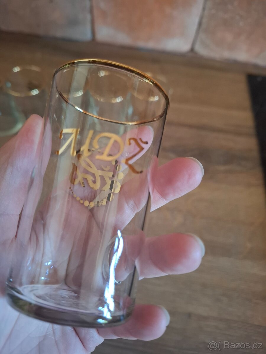6x sklenice panák - 5