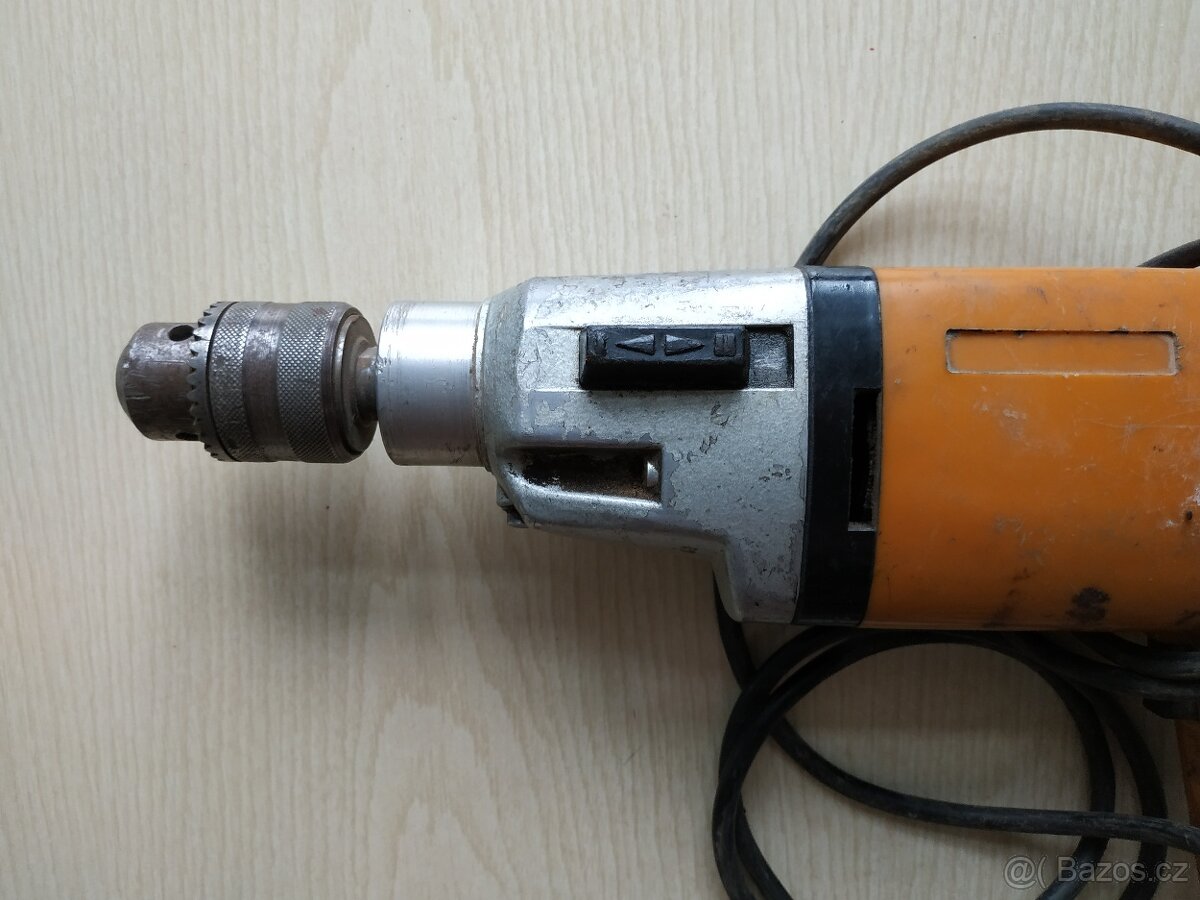 Funkční - elektrická vrtačka VEB Elektrowerkzeuge Sebnitz - 5