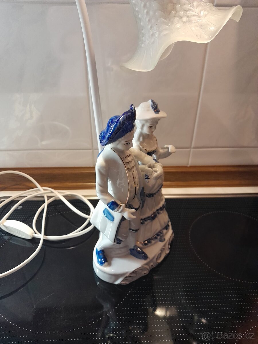 Porcelánová lampa - 5