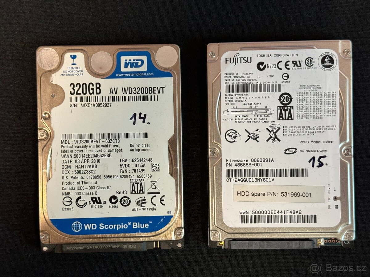 2,5“ SATA harddisky do notebooku - 5