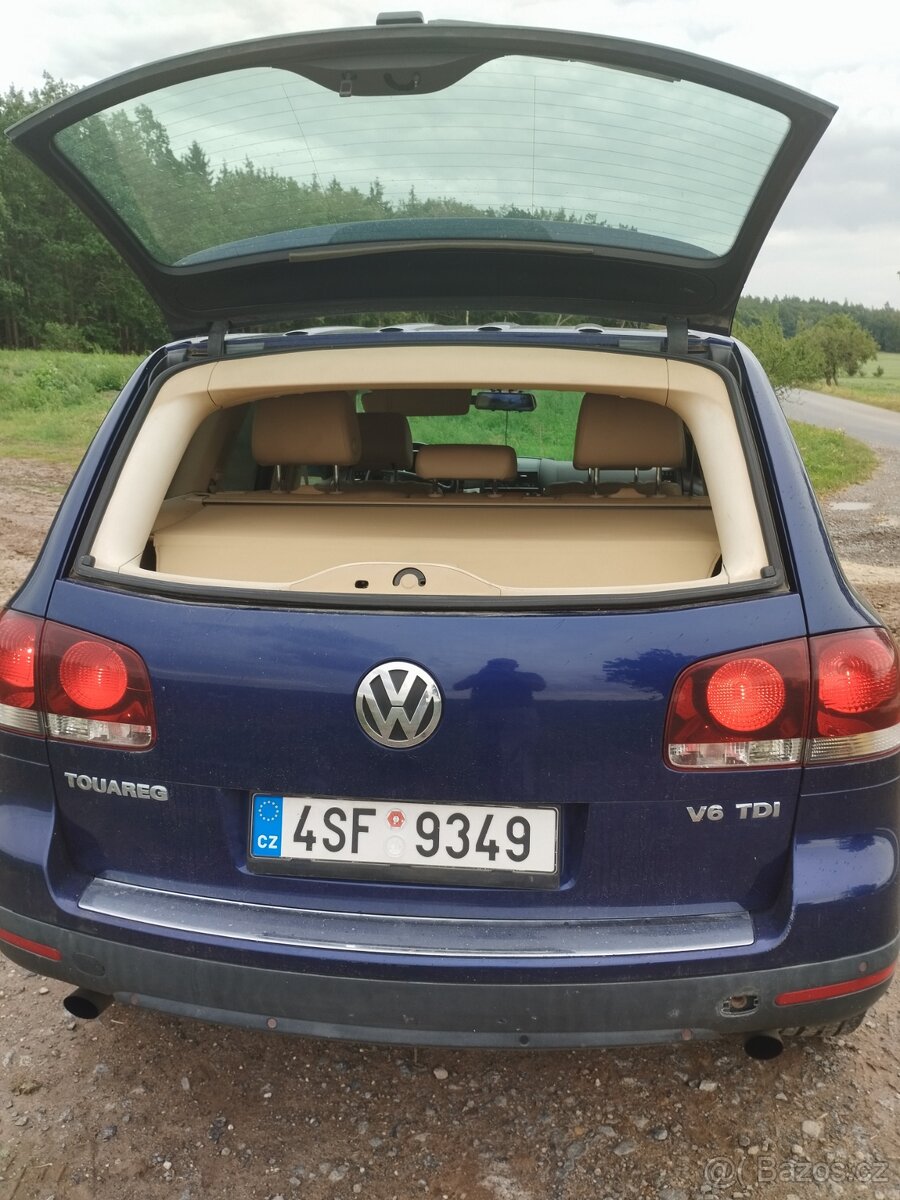 VW Touareg 3.0 V6 tdi BKS 165kW 2007 manuál na pružinách