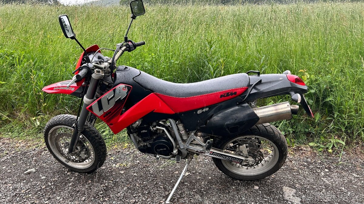 KTM LC4 640 SUPERMOTO, 2002, 28750KM