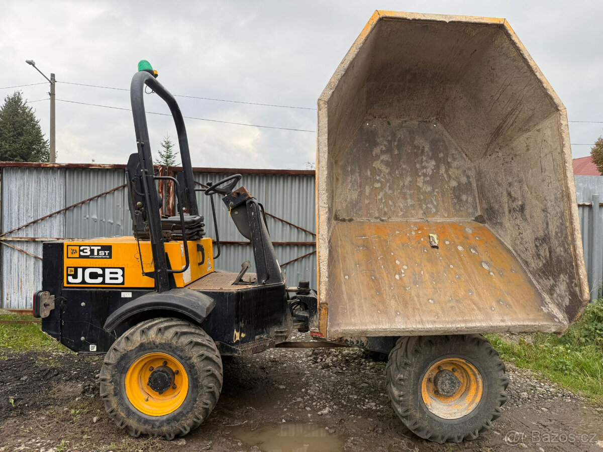 Prodám dumper JCB T3ST HYDROSTATIC r.v. 2017 - 5