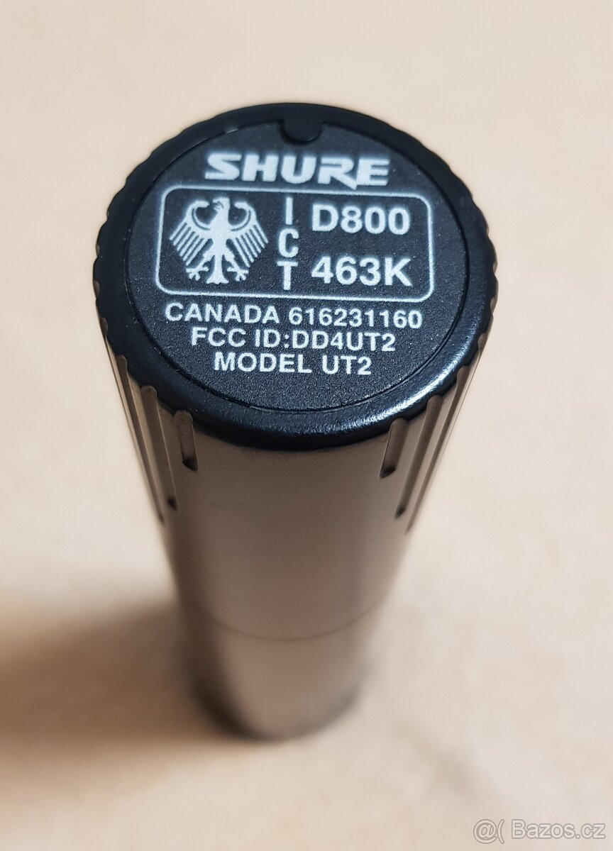 Vysielač handka mikrofón SHURE UT2 - 5