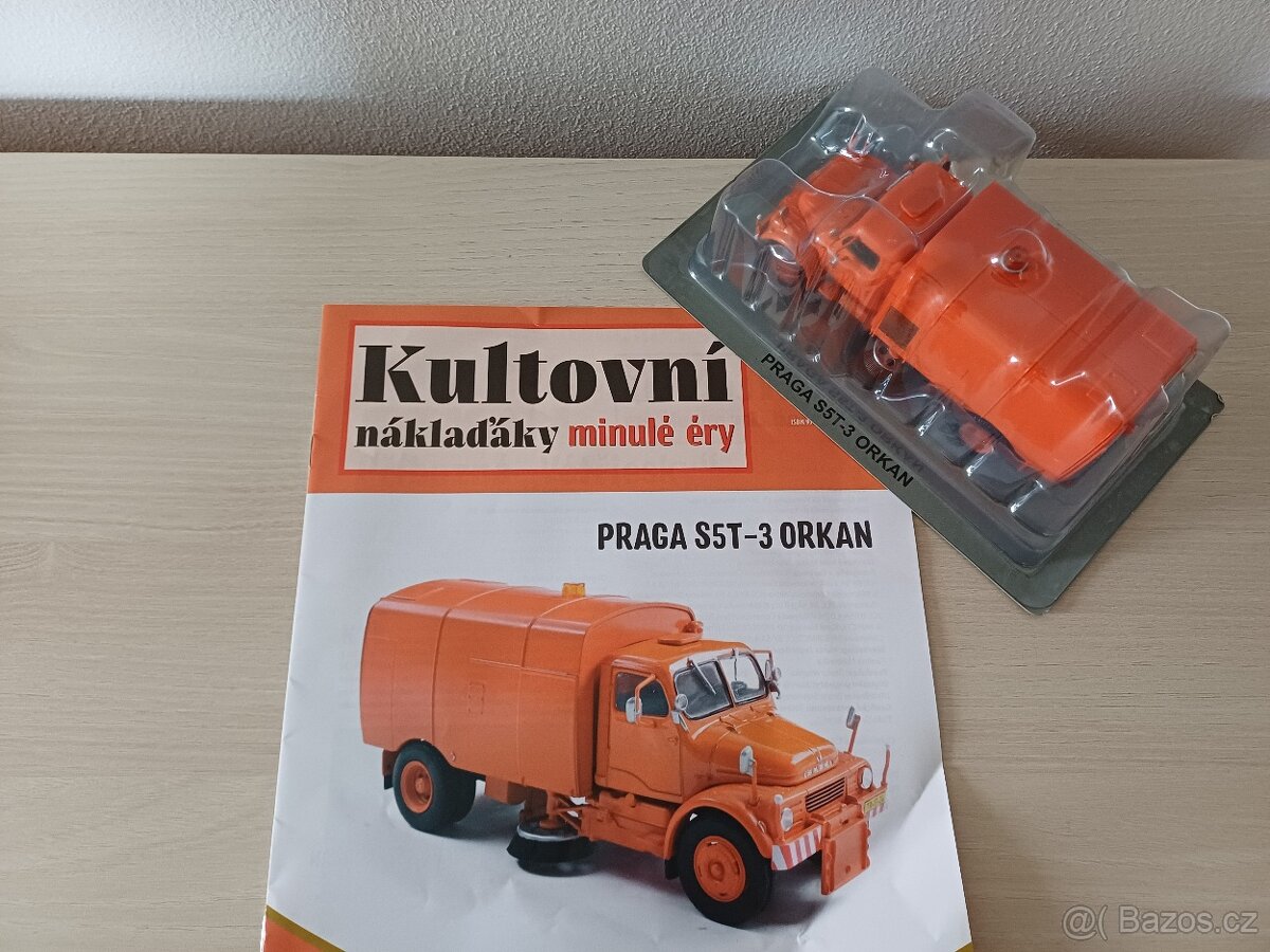PRAGA S5T-3 ORKAN Kultovní náklaďáky - 5