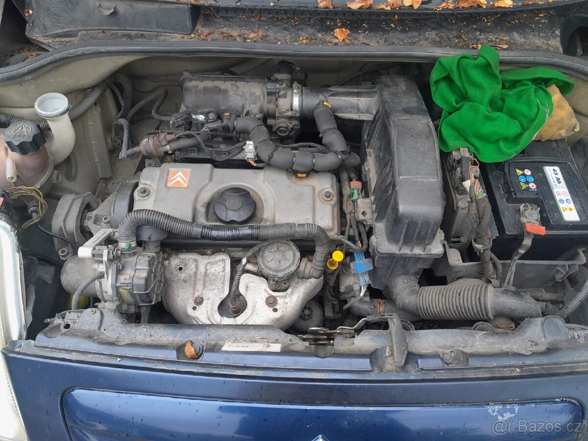 Citroën C2, 1.1i benzín, motor typ HFX, na náhradní díly - 5