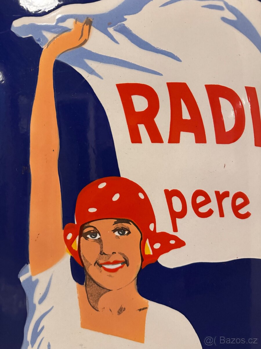 Smaltovaná cedule Radion - 5