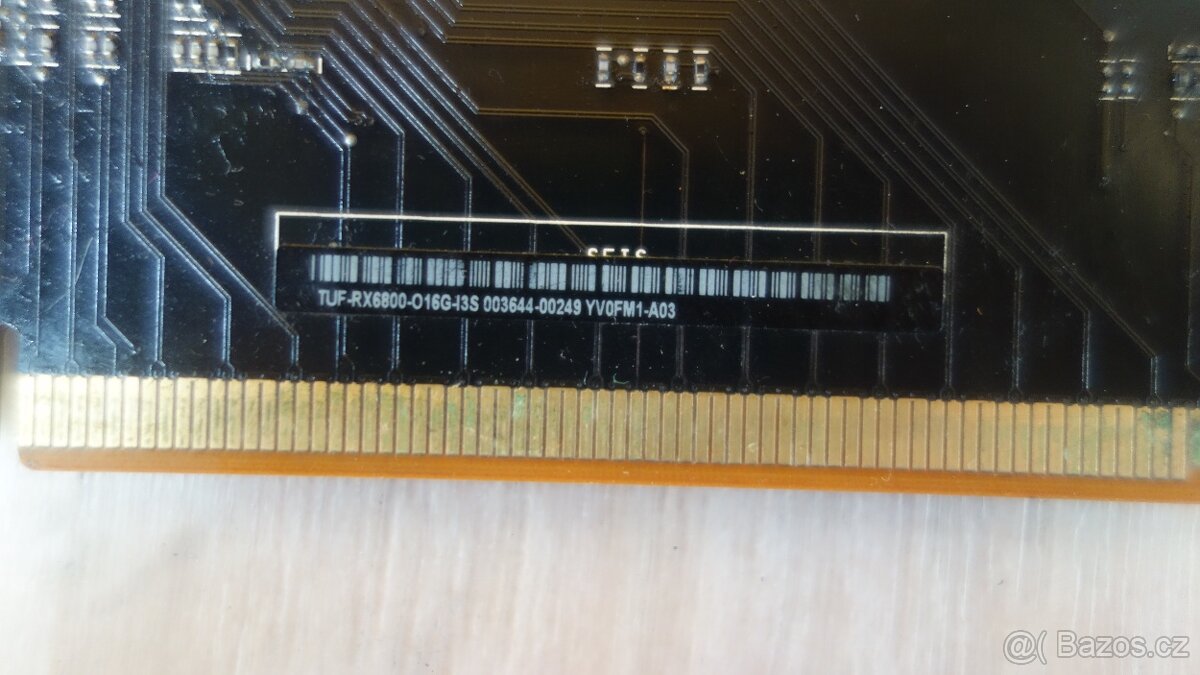Asus TUF gaming rx6800 16gb bez gpu a ram - 5