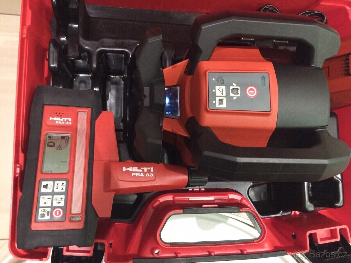 Hilti PR 30-HVS A12 rotační laser s PRA 30, PRA 83, C 412-50 - 5