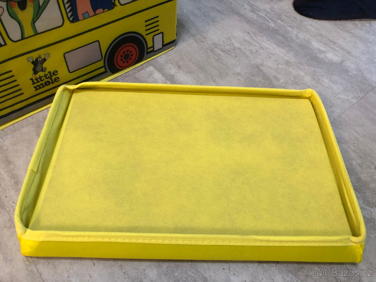 Krtek Krabice na hračky - Krteček Autobus Bino Olymp Klatovy - 5