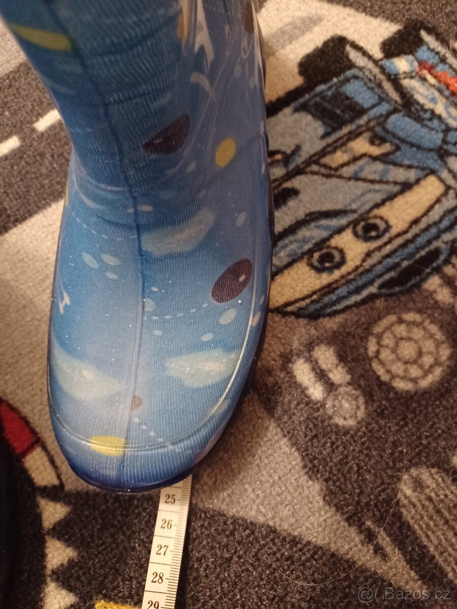 Dětské holínky vel.34/35 modré - 5