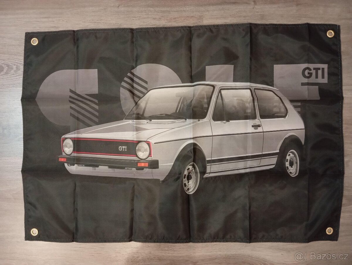 VW GOLF mk1,mk2,mk3 GTI dekorácia na stenu - 5