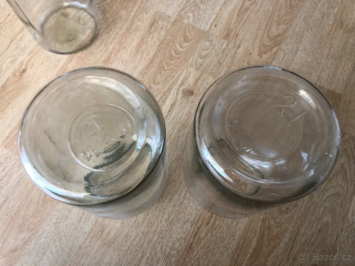 Sklenice s širším hrdlem - 5