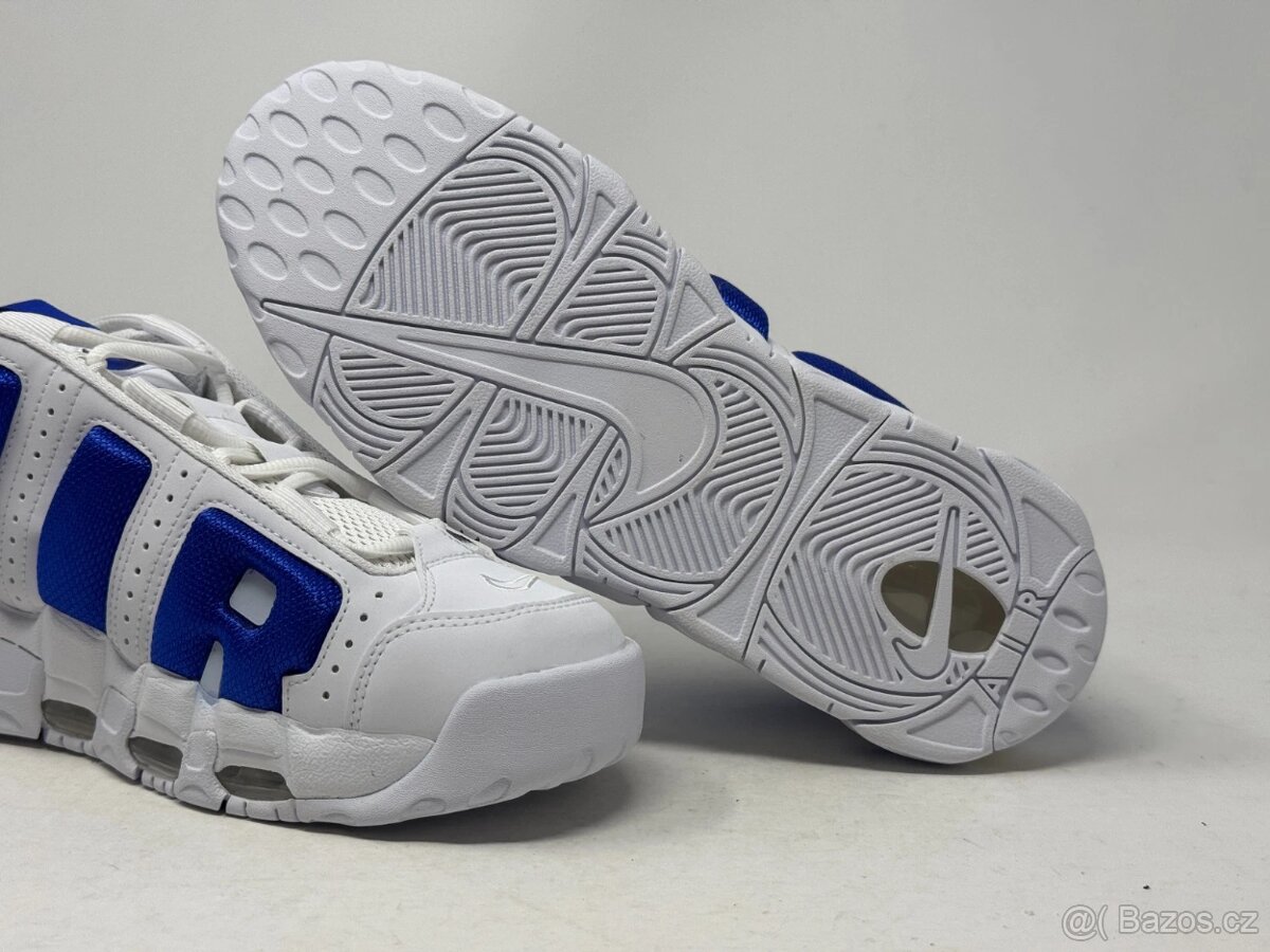 Nike Air More Uptempo Low White Hyper Royal vel.44/28cm - 5