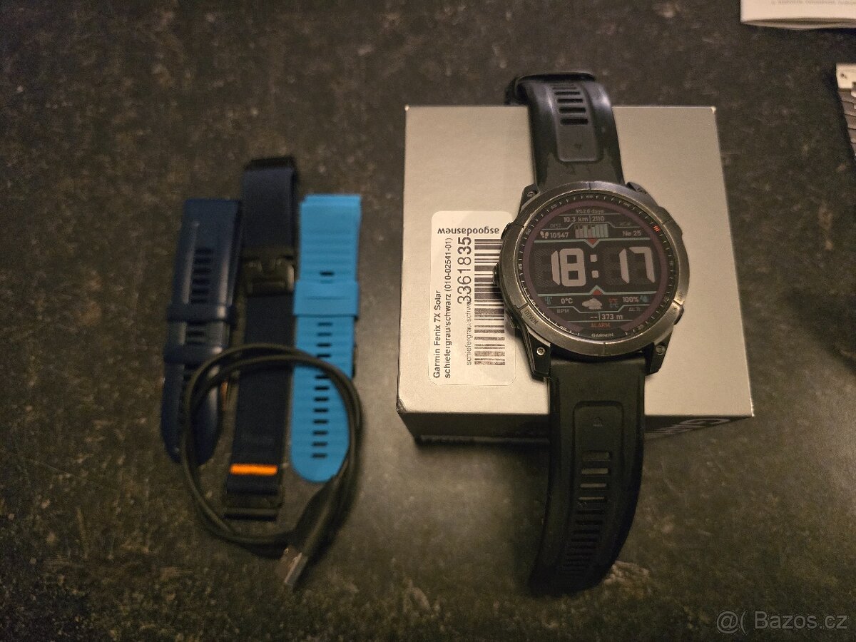 Garmin Fenix 7x Saphire Solar - 5