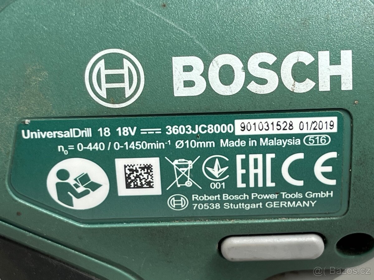 Aku šroubovák Bosch UniversalDrill 18 - 5