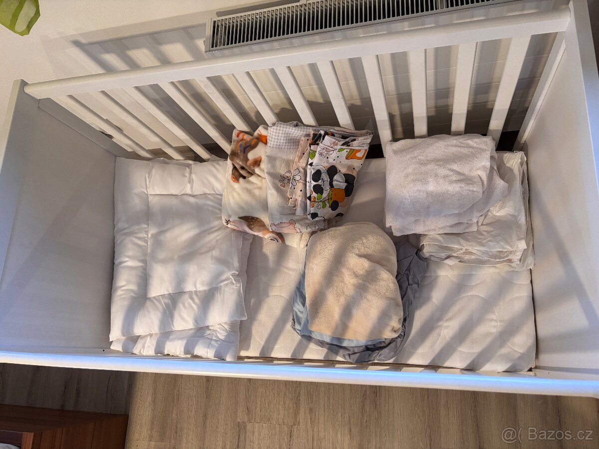 Dětská postýlka s příslušenstvím Ikea - 5