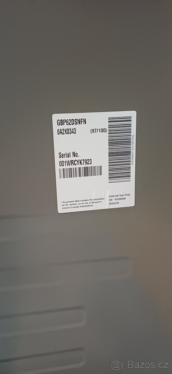 Funkční lednice s mrazákem LG.vyska 203 - 5