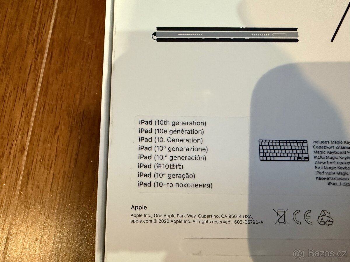 APPLE Magic Keyboard Folio pro Ipad 10.generace - 5