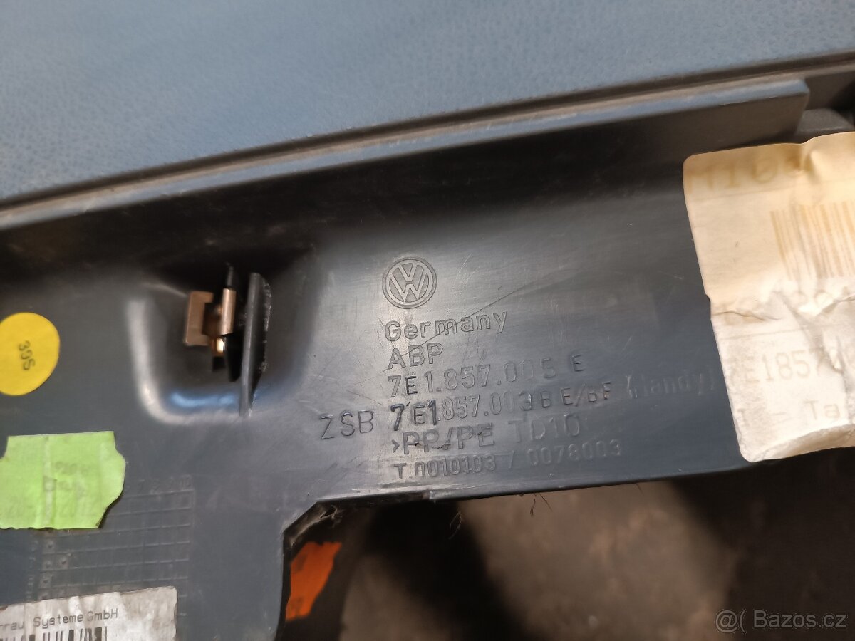 VW Transporter T5/T6 - palubní deska - 5